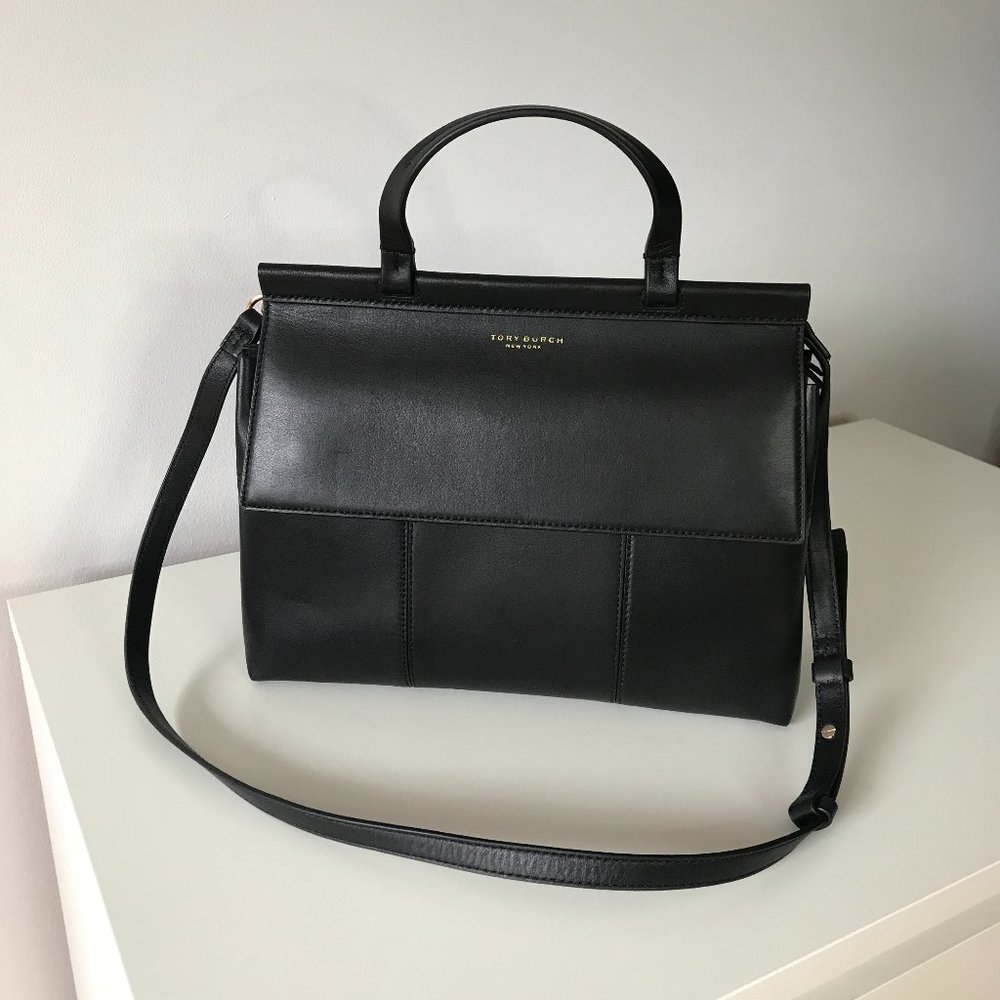 Tory Burch BlockT Satchel/Crossbody